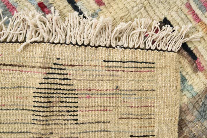 3' 7 x 6' 2 Hand Knotted Darya Wool Rug
