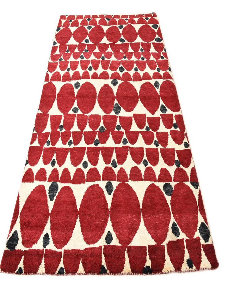 Detail image of 5' 9 x 8' 3  Hand Knotted Darya Wool Rug