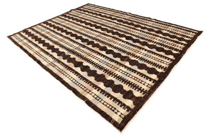 Detail image of 8' 1 x 10' 6 Hand Knotted Darya Wool Rug