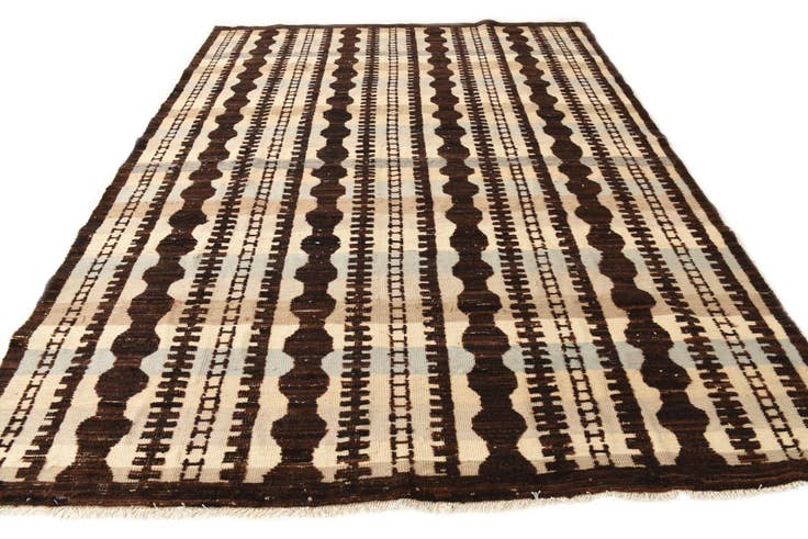 Detail image of 8' 1 x 10' 6 Hand Knotted Darya Wool Rug