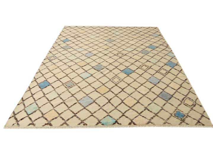 7' 8 x 10' Hand Knotted Darya Wool Rug