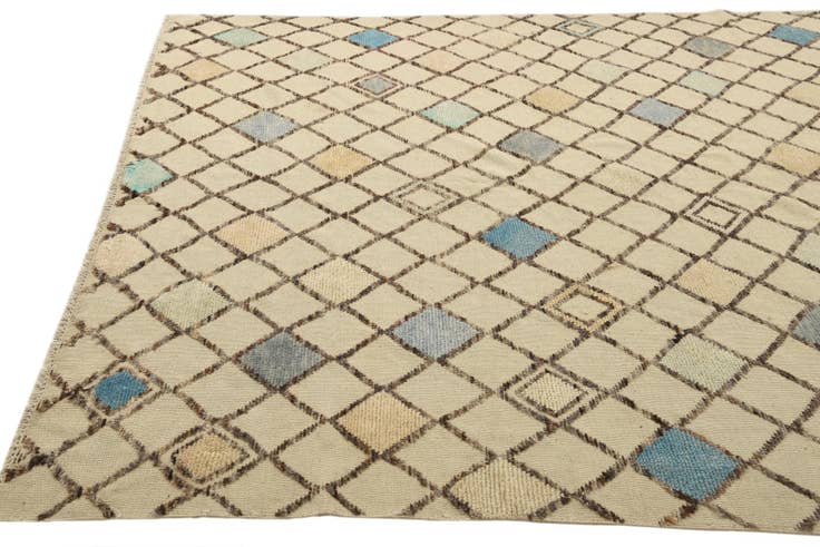Detail image of 7' 8 x 10' Hand Knotted Darya Wool Rug