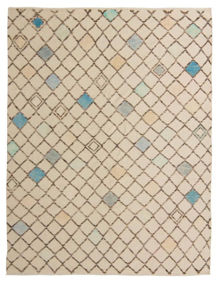 Detail image of 7' 8 x 10' Hand Knotted Darya Wool Rug