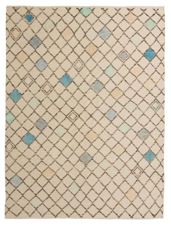7' 8 x 10' Hand Knotted Darya Wool Rug