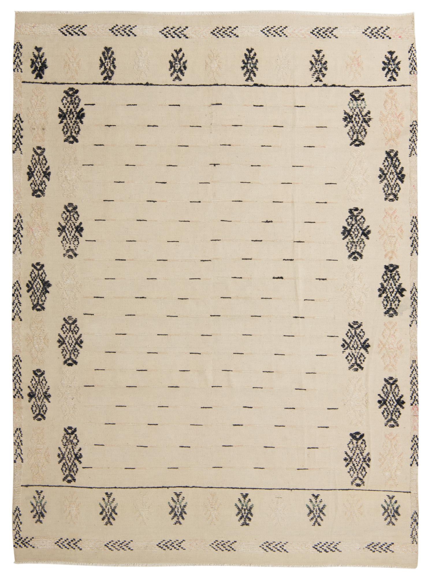 7' 8 x 10' 4 Hand Knotted Darya Wool Rug