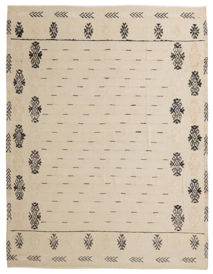 Detail image of 7' 8 x 10' 4 Hand Knotted Darya Wool Rug