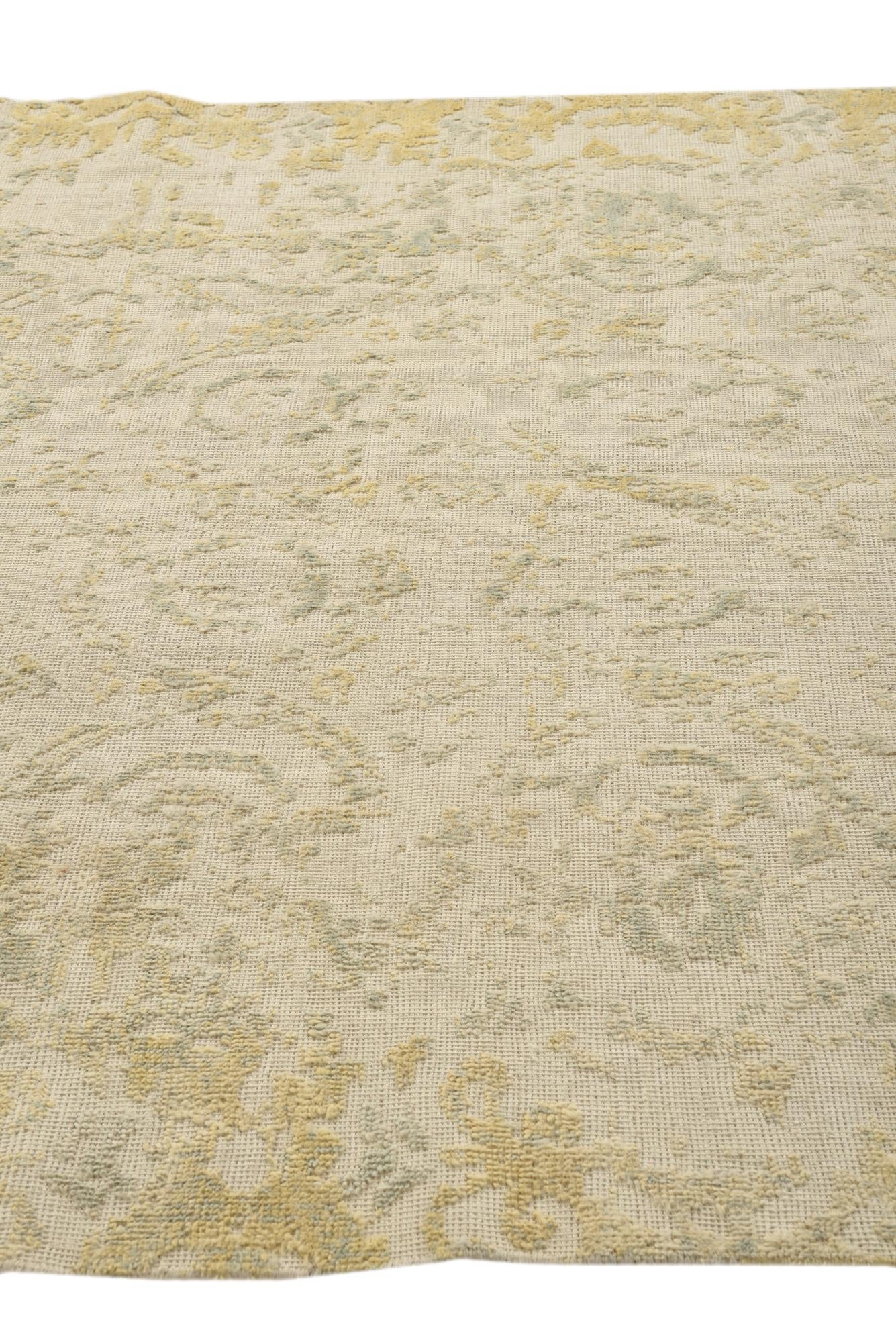 5' 10 x 9' 3 Hand Knotted Darya Wool Rug