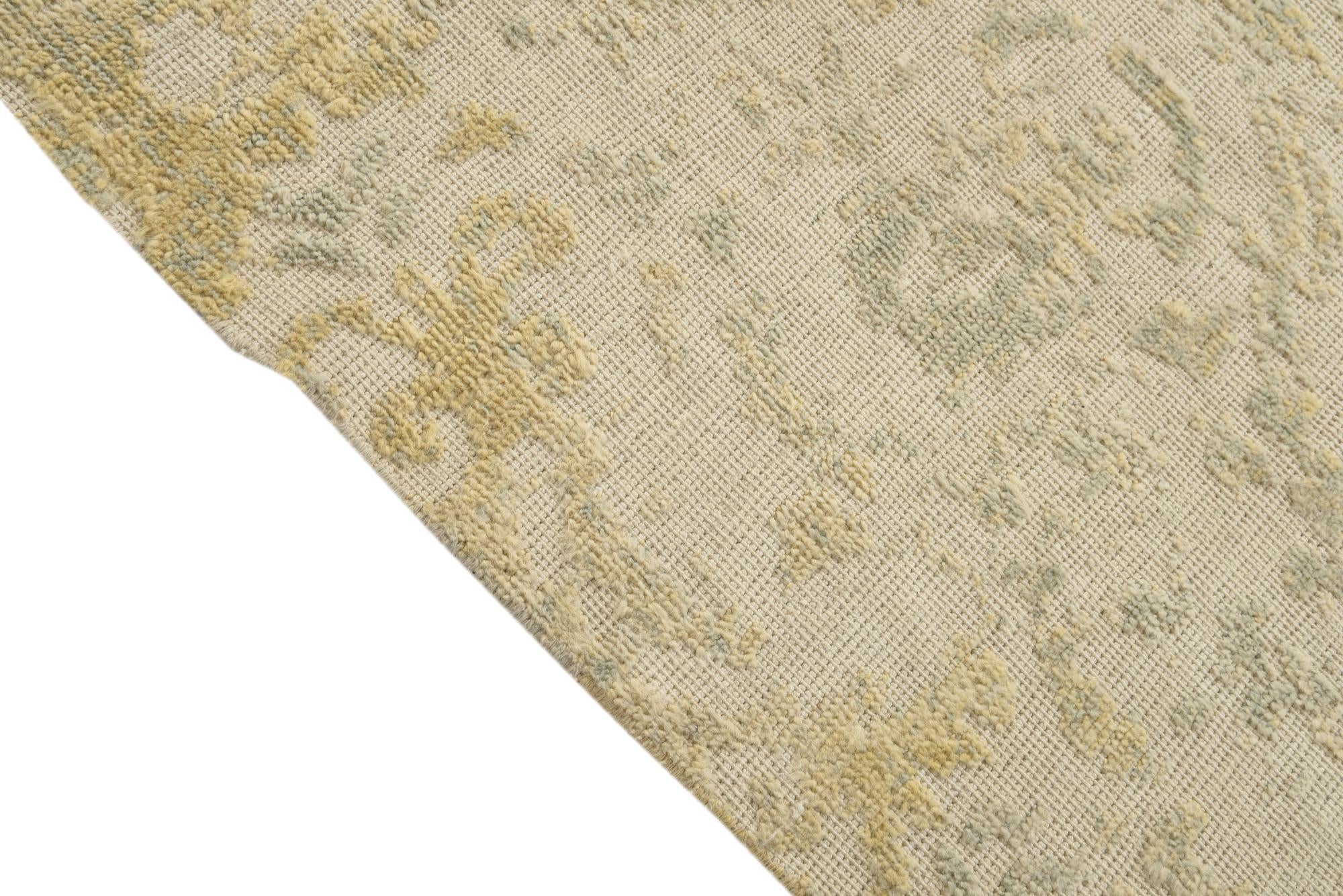 5' 10 x 9' 3 Hand Knotted Darya Wool Rug