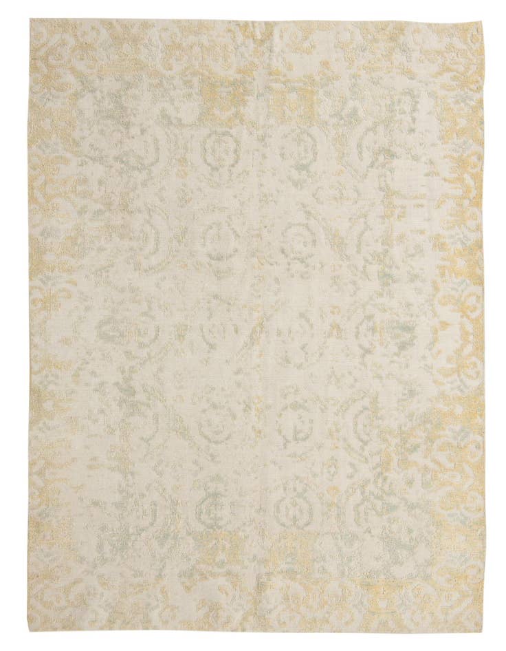Detail image of 5' 10 x 9' 3 Hand Knotted Darya Wool Rug