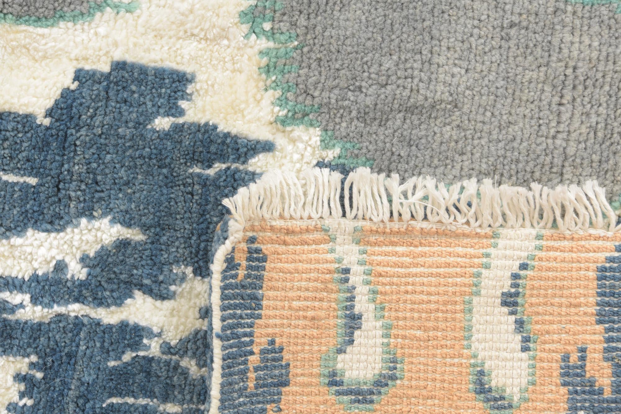 5' 1 x 8' 3 Hand Knotted Darya Rug