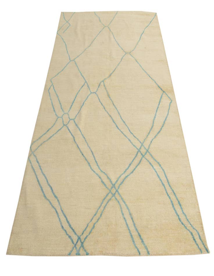 Detail image of 5' 9 x 7' 9  Hand Knotted Darya Wool Rug