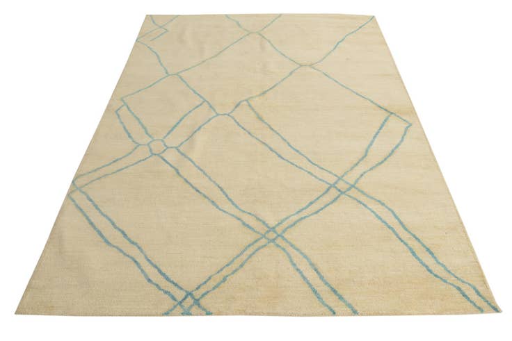 Detail image of 5' 9 x 7' 9 Hand Knotted Darya Wool Rug