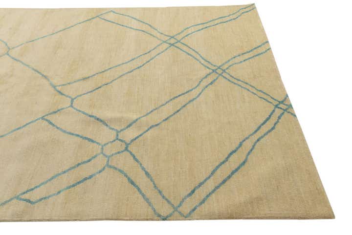 5' 9 x 7' 9 Hand Knotted Darya Wool Rug