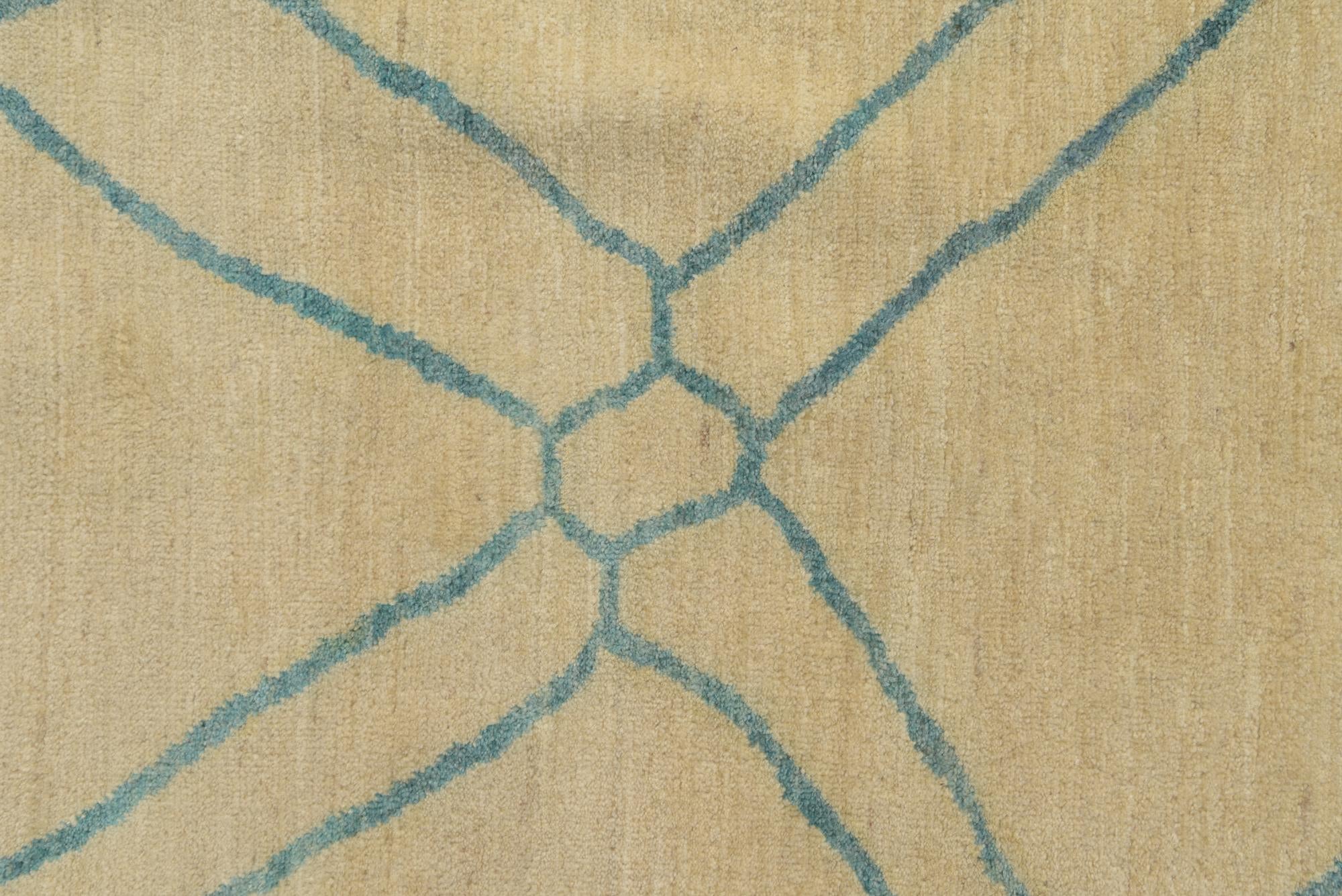 5' 9 x 7' 9 Hand Knotted Darya Wool Rug