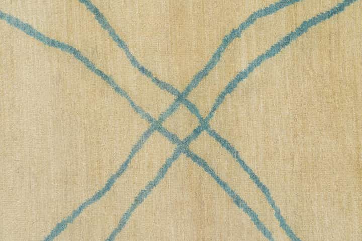 5' 9 x 7' 9 Hand Knotted Darya Wool Rug