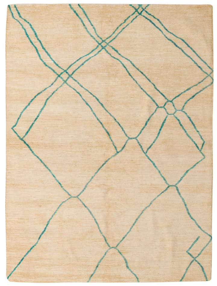5' 9 x 7' 9 Hand Knotted Darya Wool Rug