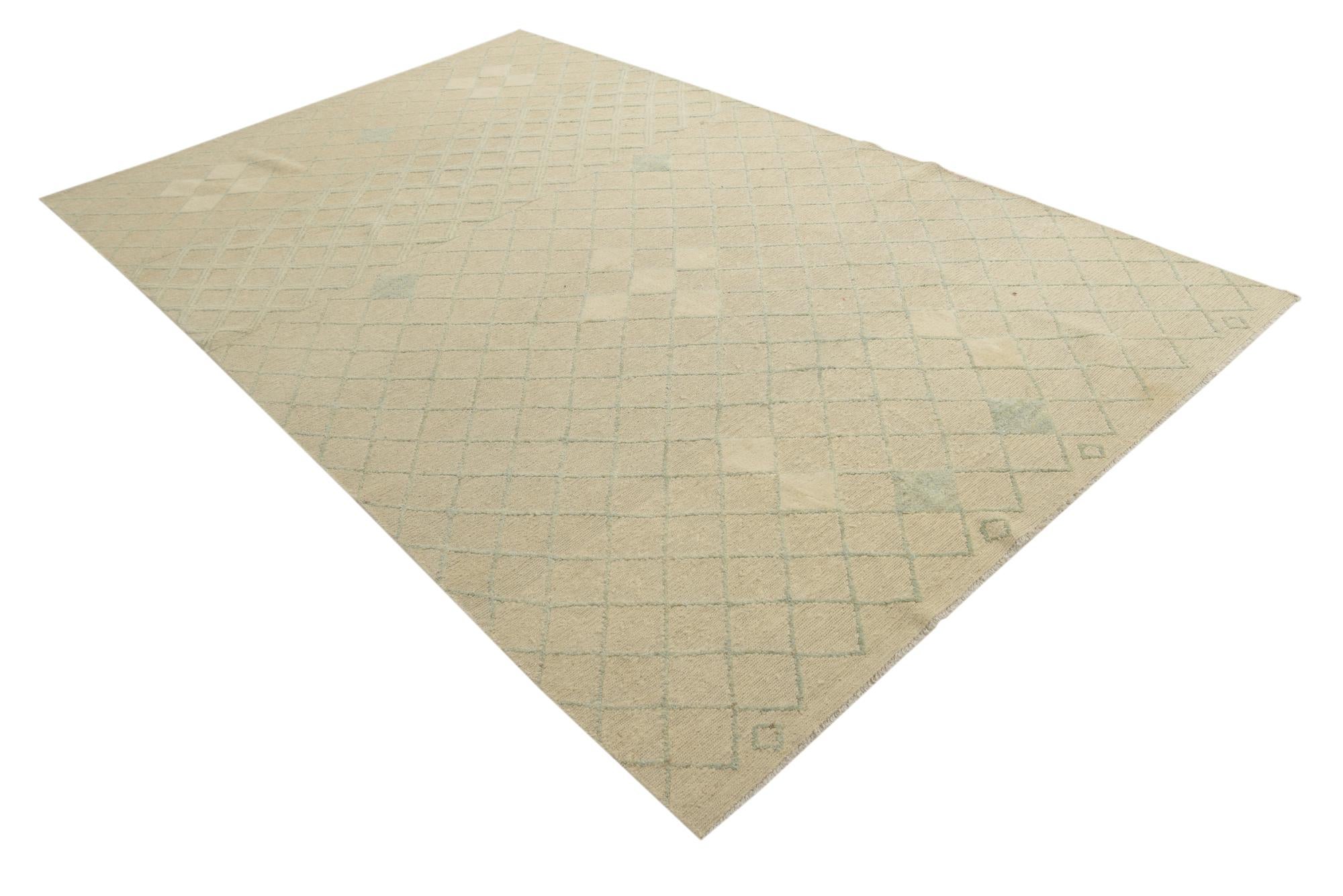 6' 5 x 10' 2 Hand Knotted Darya Wool Rug
