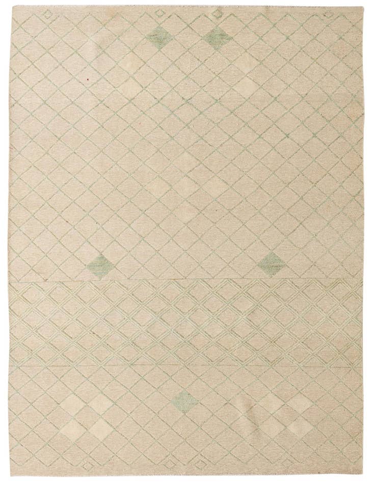 Detail image of 6' 5 x 10' 2 Hand Knotted Darya Wool Rug