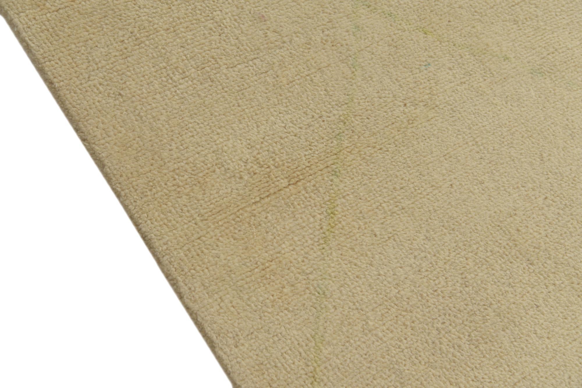 5' 8 x 8' 1 Hand Knotted Darya Wool Rug