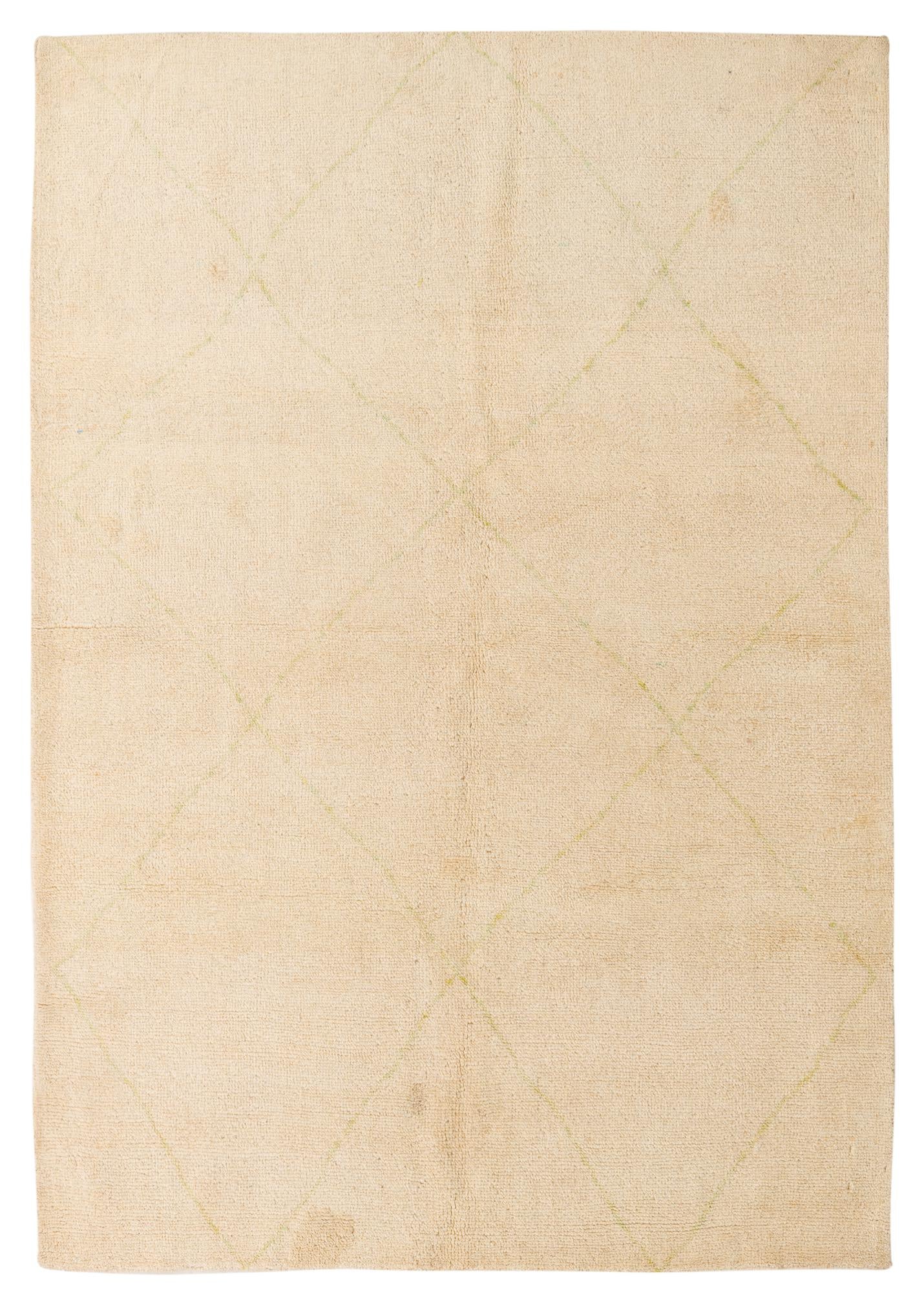 5' 8 x 8' 1 Hand Knotted Darya Wool Rug