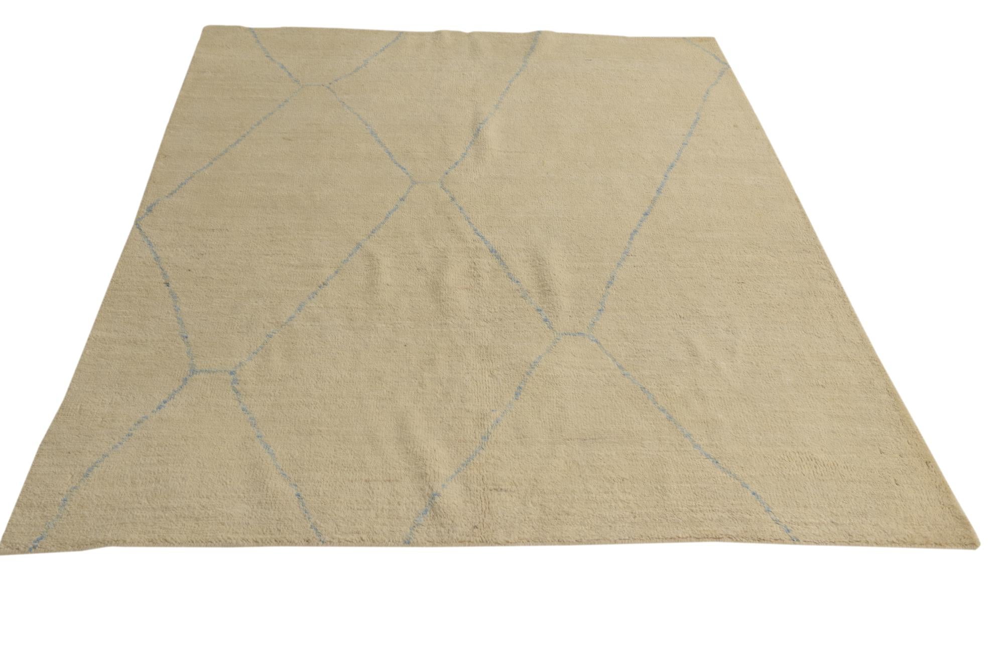 5' 2 x 7' 2 Hand Knotted Darya Wool Rug