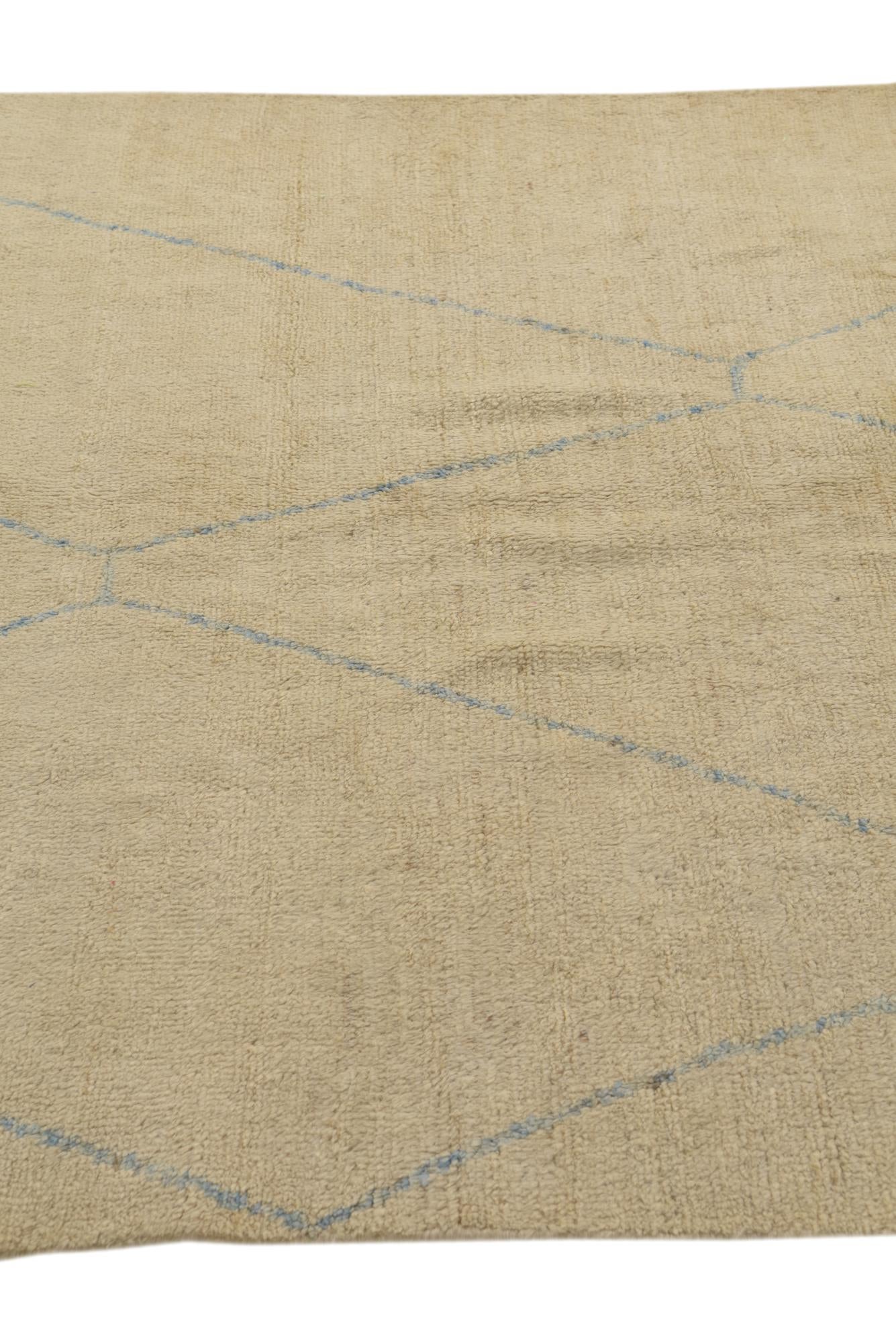 5' 2 x 7' 2 Hand Knotted Darya Wool Rug