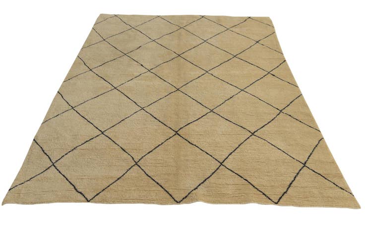 Detail image of 5' 6 x 8' Hand Knotted Darya Wool Rug