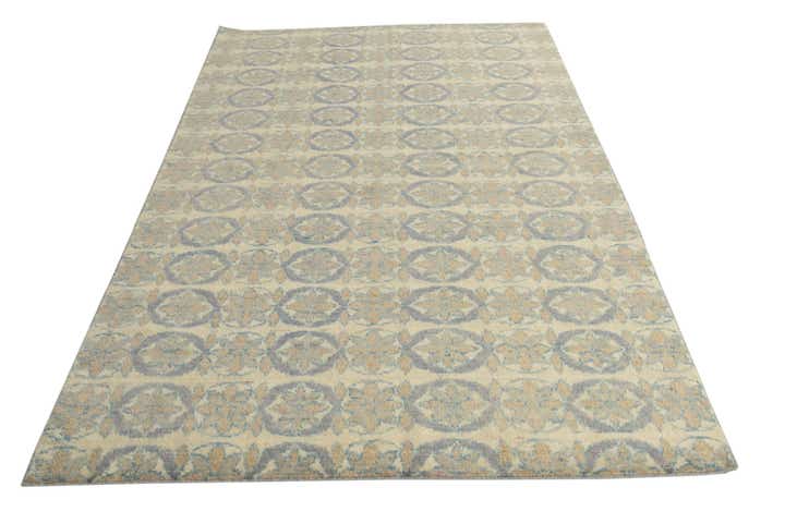 5' 6 x 8' 4 Hand Knotted Darya Wool Rug