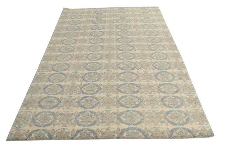 Detail image of 5' 6 x 8' 4 Hand Knotted Darya Wool Rug
