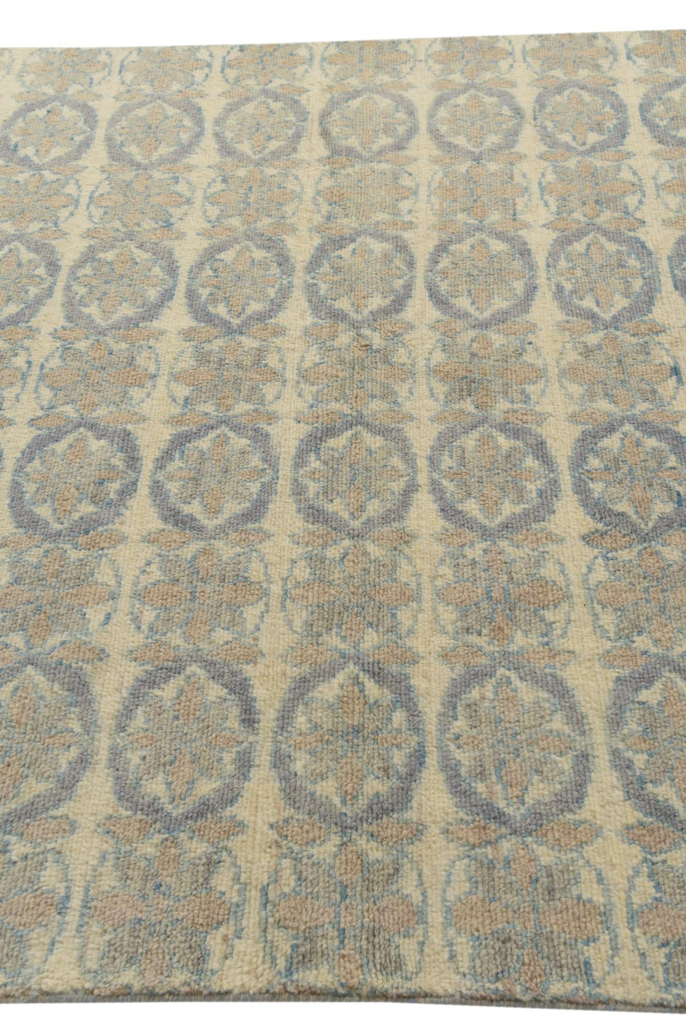 5' 6 x 8' 4 Hand Knotted Darya Wool Rug