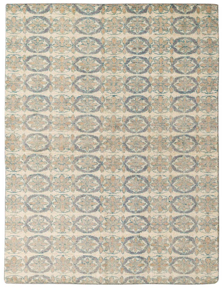 Detail image of 5' 6 x 8' 4 Hand Knotted Darya Wool Rug