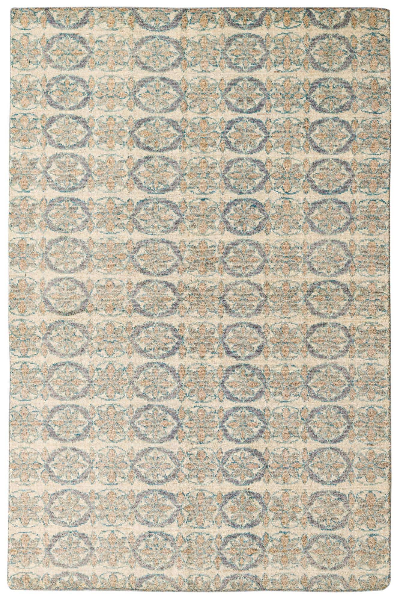 5' 6 x 8' 4 Hand Knotted Darya Wool Rug