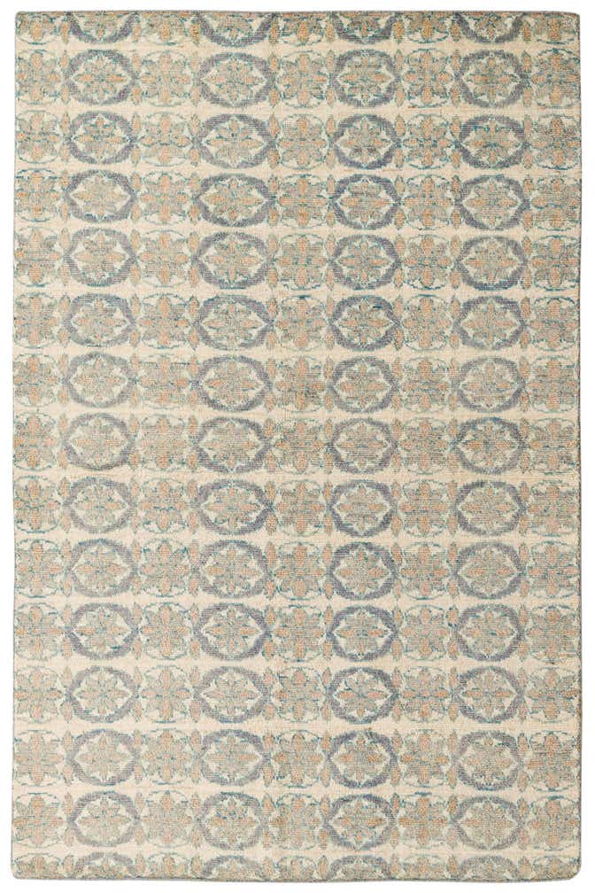 5' 6 x 8' 4 Hand Knotted Darya Wool Rug
