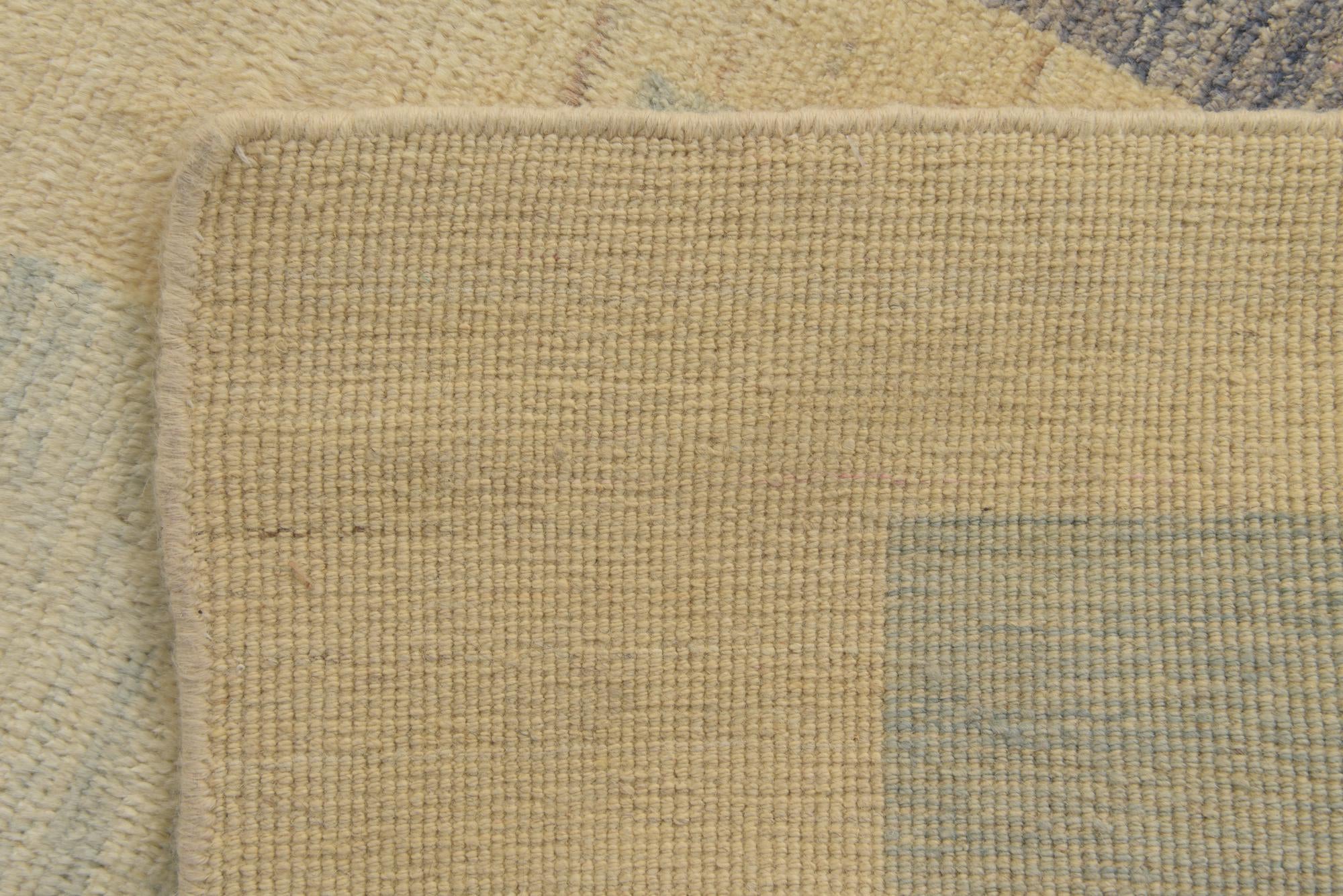 6' 6 x 10' 6 Hand Knotted Darya Wool Rug