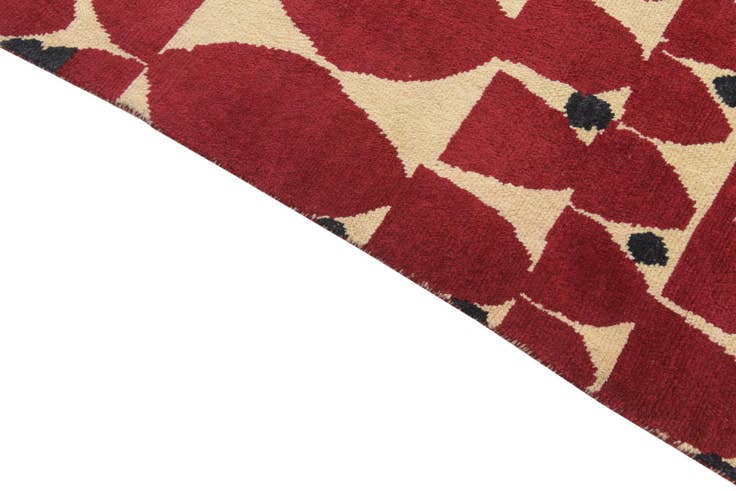 Detail image of 6' 4 x 10' Hand Knotted Darya Wool Rug