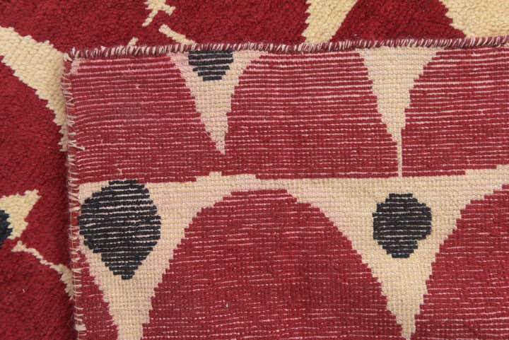6' 4 x 10' Hand Knotted Darya Wool Rug