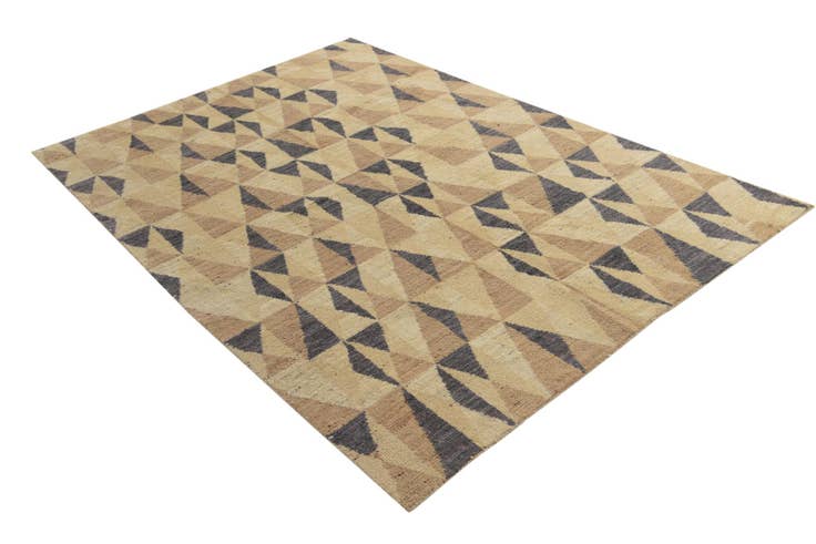 Detail image of 5' 10 x 8' 6 Hand Knotted Darya Wool Rug