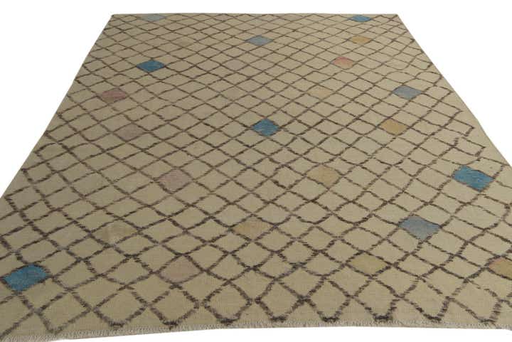 7' 8 x 10' Hand Knotted Darya Wool Rug