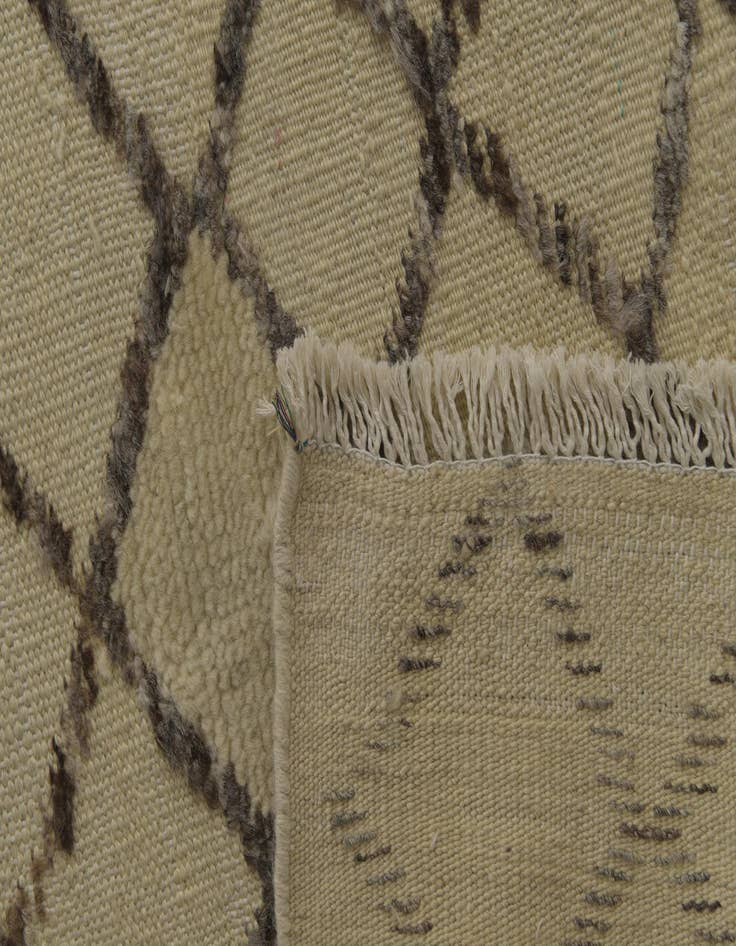 Detail image of 7' 8 x 10'  Hand Knotted Darya Wool Rug