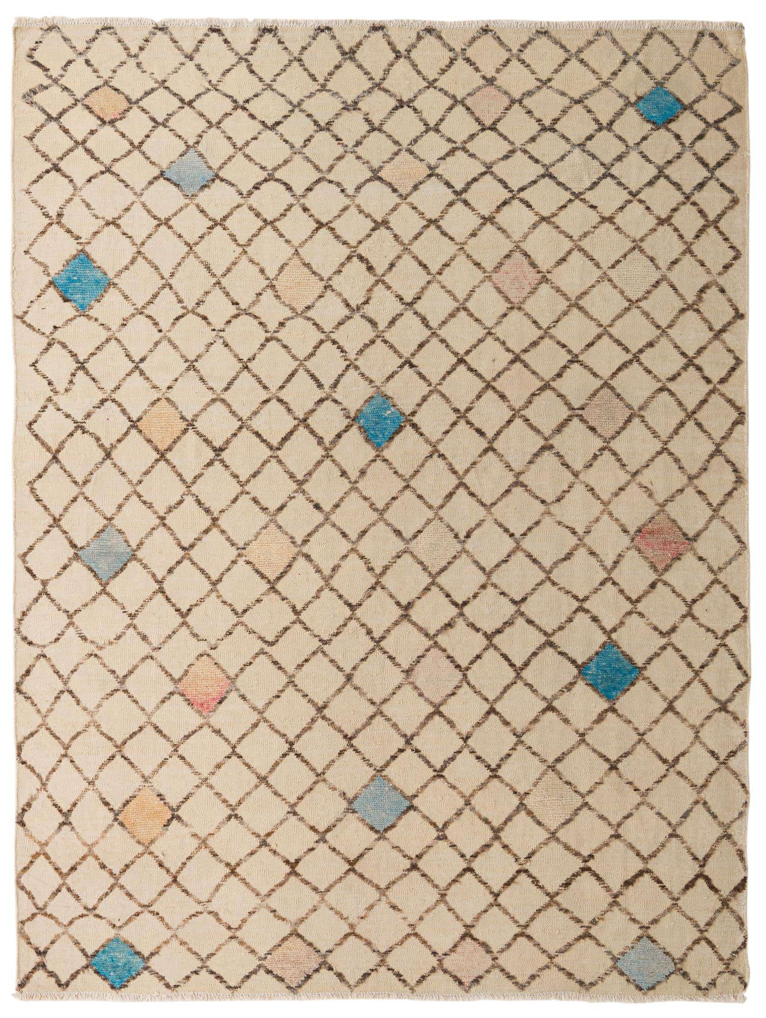 7' 8 x 10' Hand Knotted Darya Wool Rug