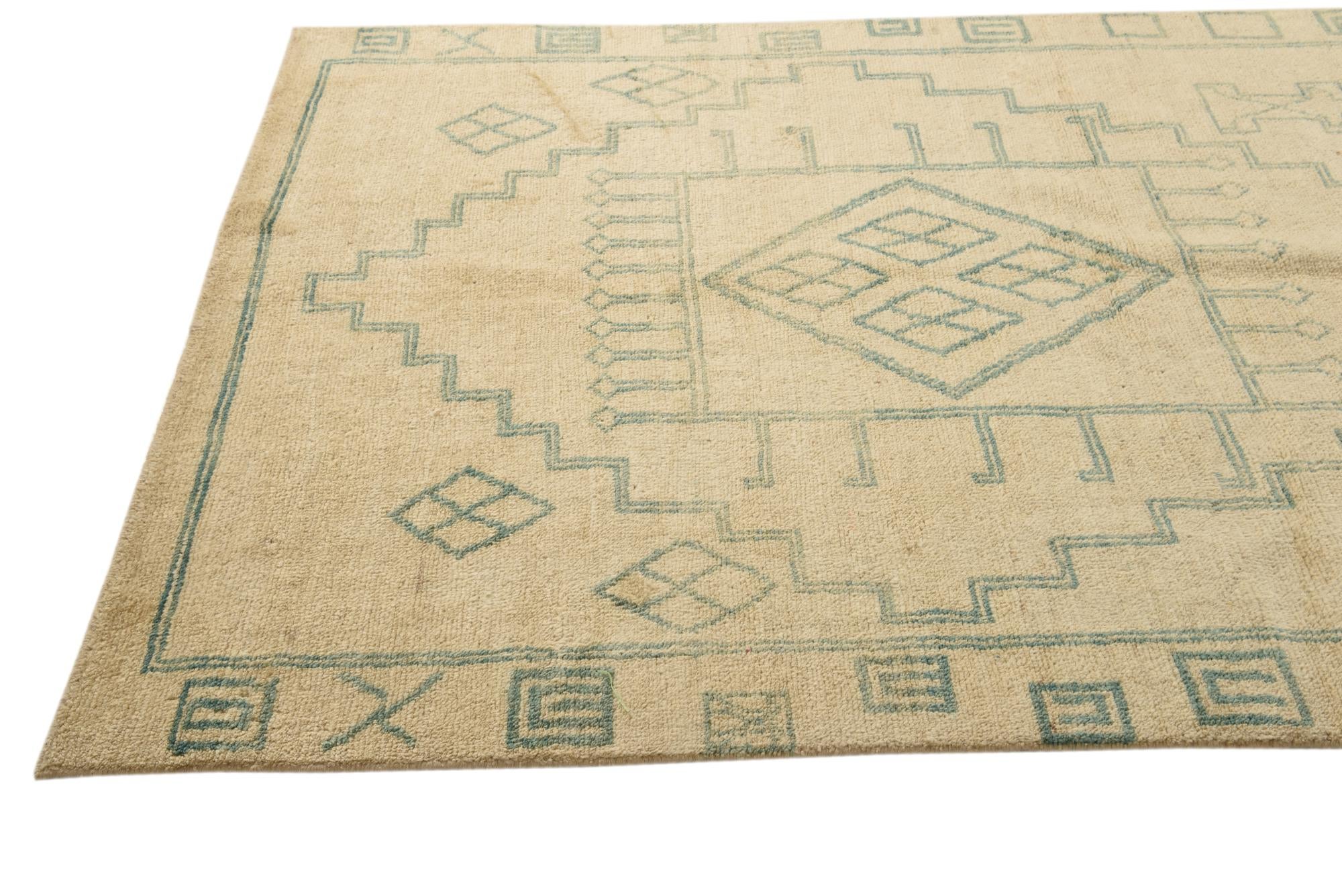 5' 6 x 8' 7 Hand Knotted Darya Wool Rug