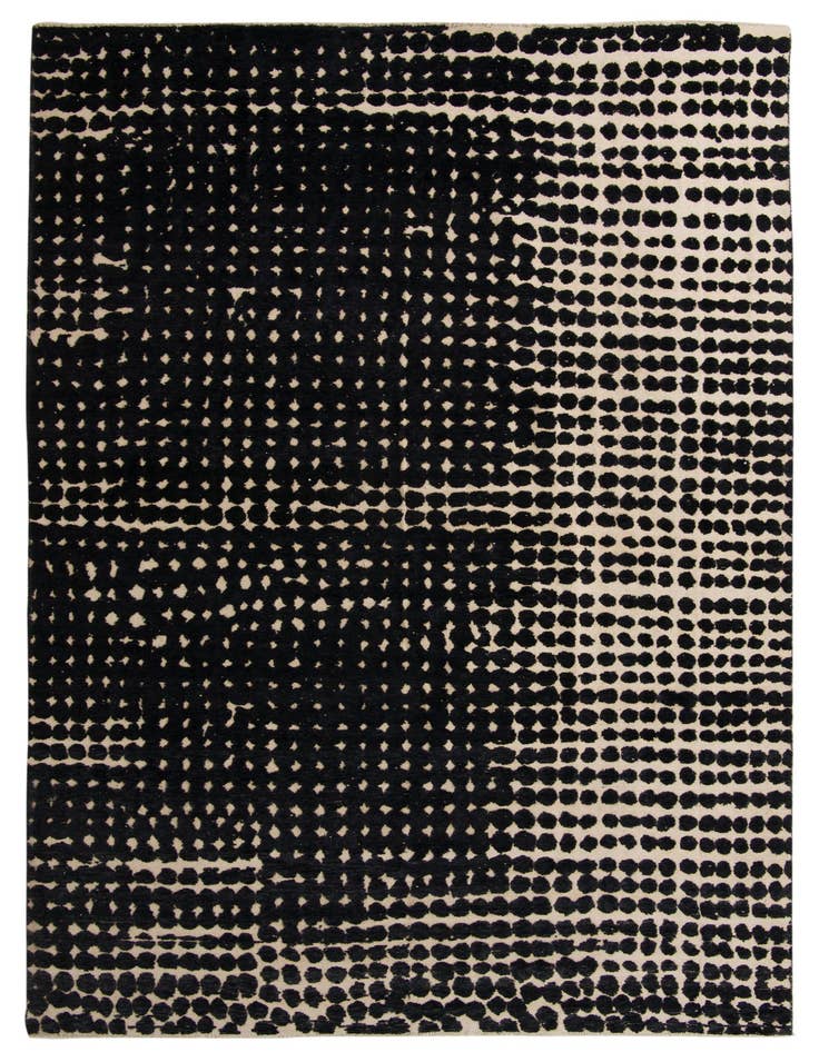 Detail image of 9' 10 x 14' Hand Knotted Darya Wool Rug