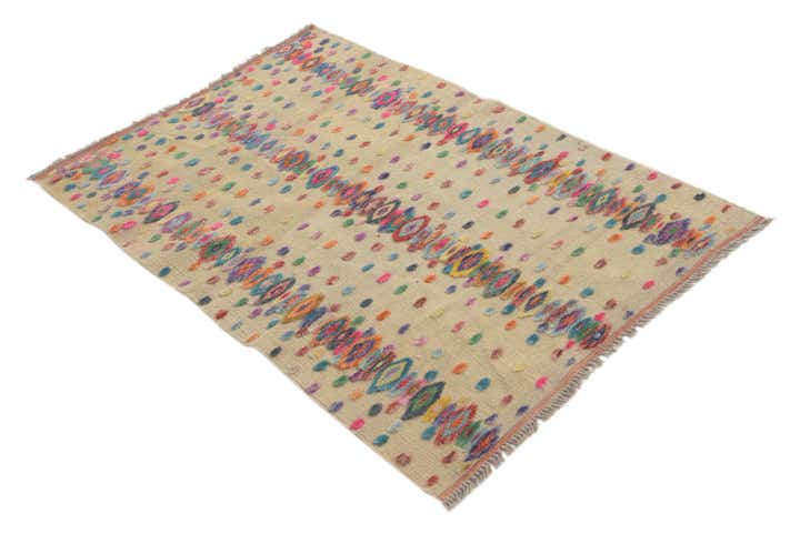 2' 10 x 4' 4 Hand Knotted Darya Wool Rug