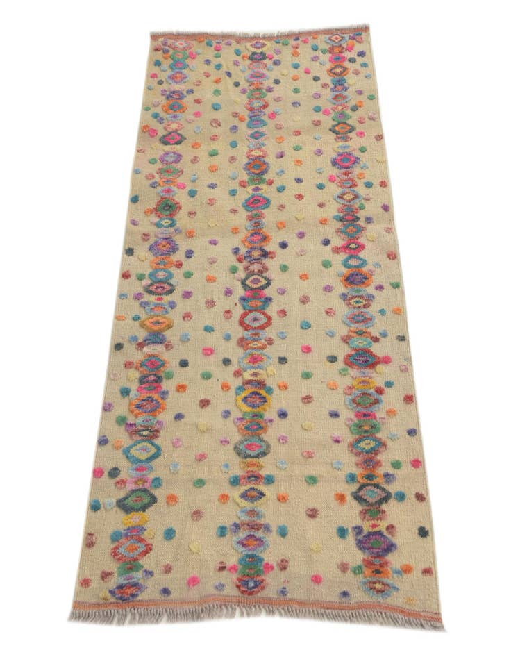 Detail image of 2' 10 x 4' 4 Hand Knotted Darya Wool Rug