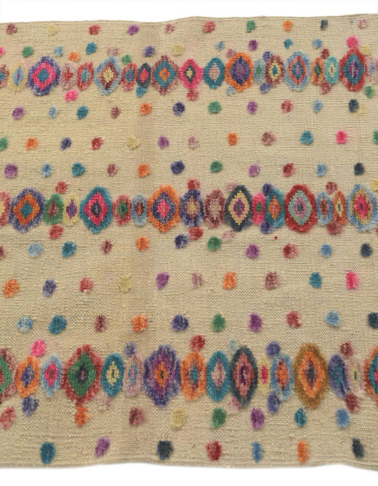 Detail image of 2' 10 x 4' 4 Hand Knotted Darya Wool Rug