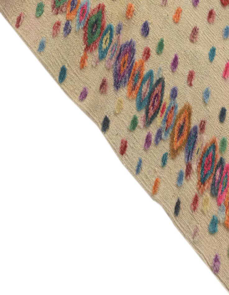 Detail image of 2' 10 x 4' 4 Hand Knotted Darya Wool Rug