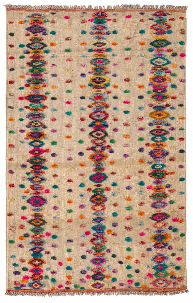 2' 10 x 4' 4 Hand Knotted Darya Wool Rug