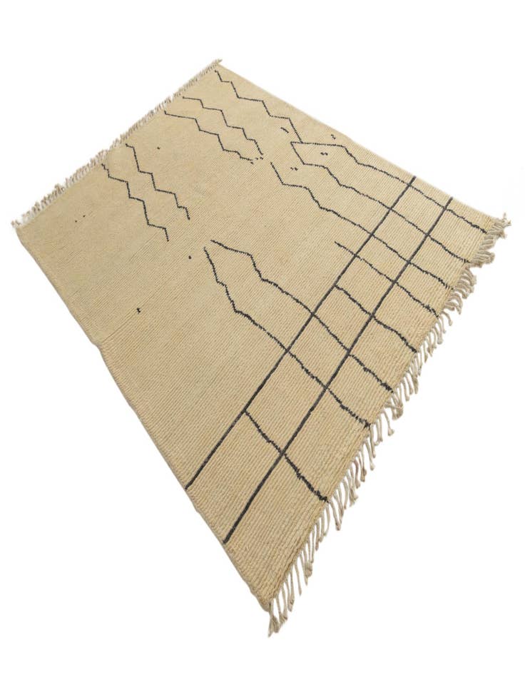 Detail image of 5' 10 x 7' 8  Hand Knotted Darya Wool Rug