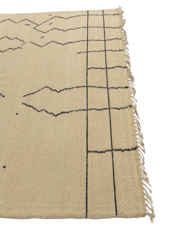 Detail image of 5' 10 x 7' 8  Hand Knotted Darya Wool Rug