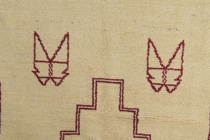 6' 6 x 10' Hand Knotted Darya Wool Rug